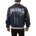 San Diego Padres Varsity Navy Blue Leather Jacket